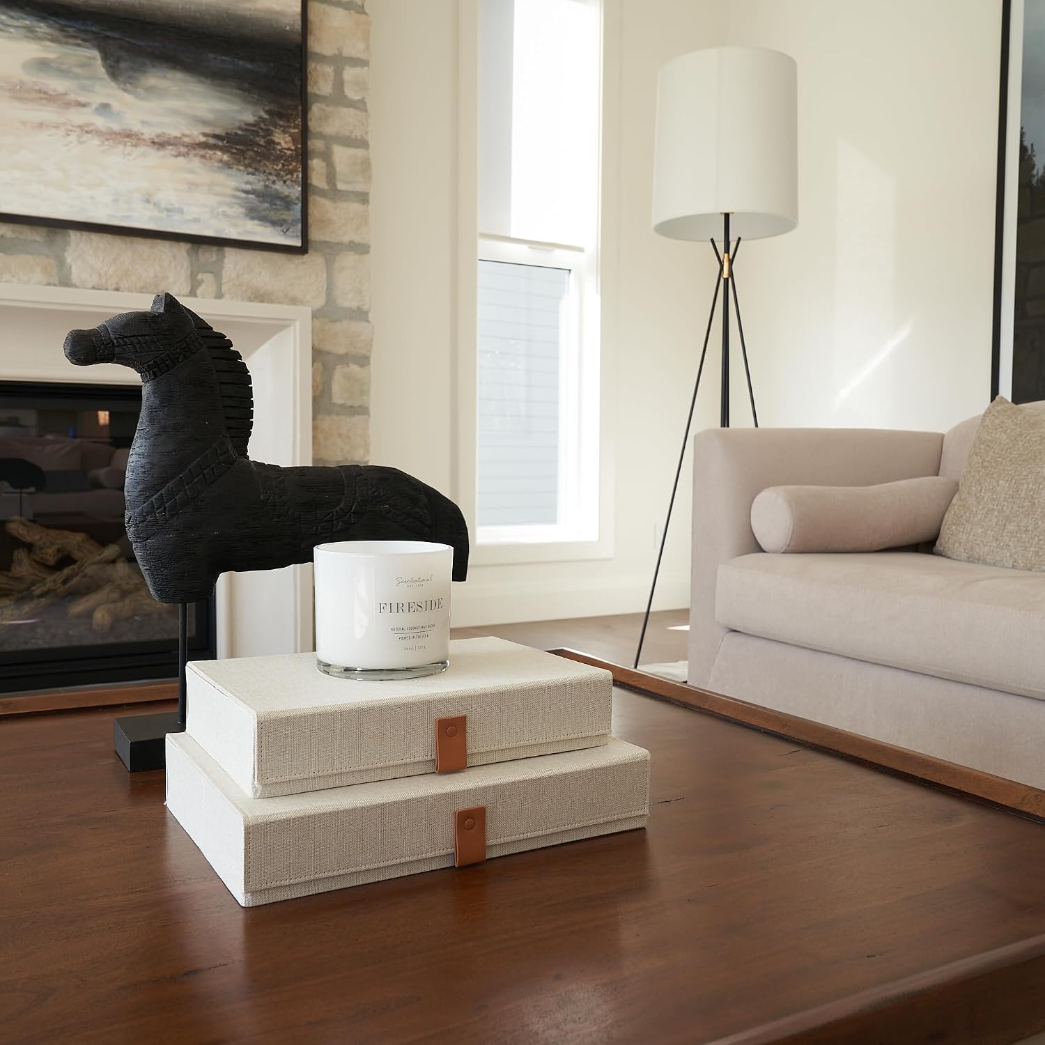 Premium Linen Storage Boxes with Lids - Image 3