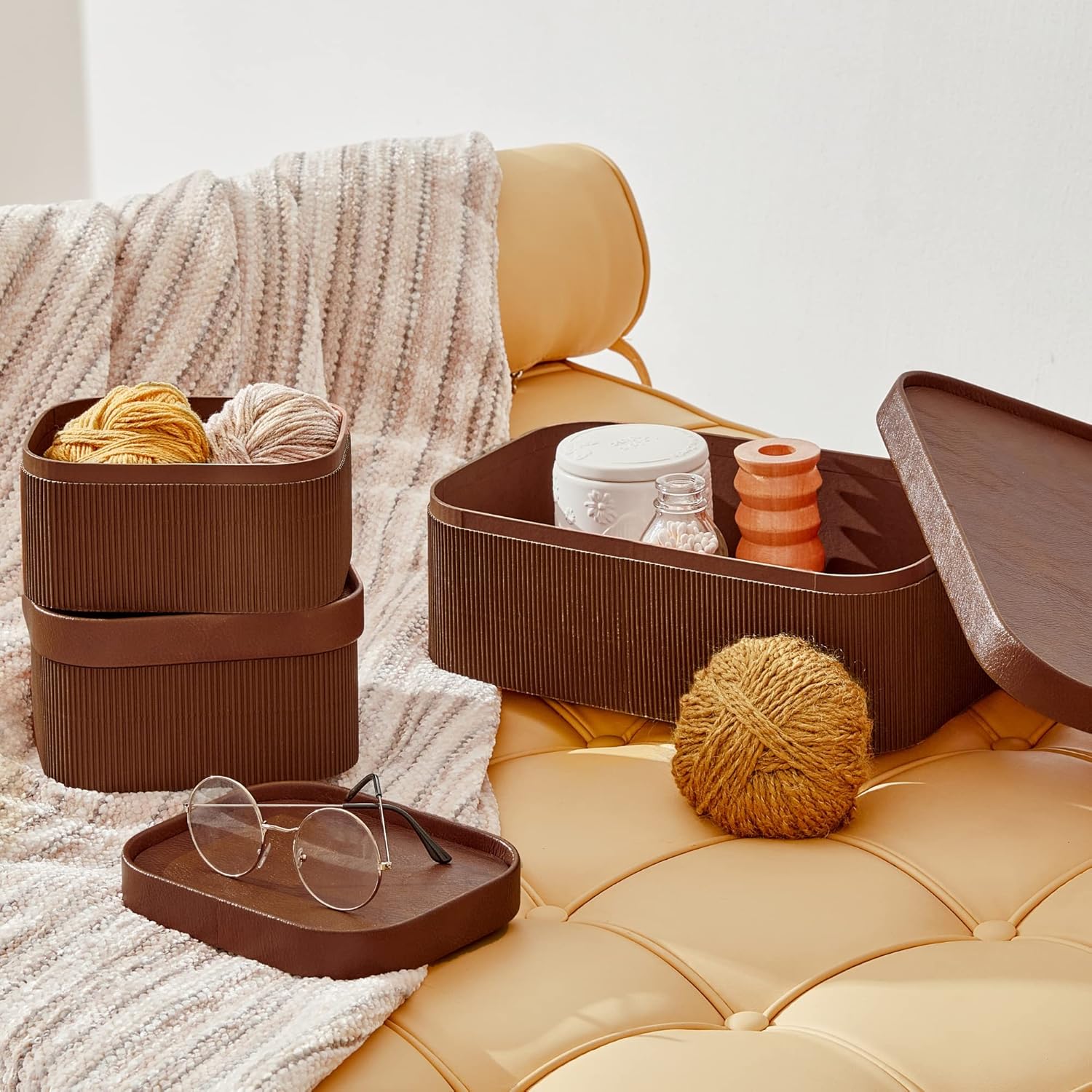 3 - Decorative Storage Boxes Timeless Design - Image 4