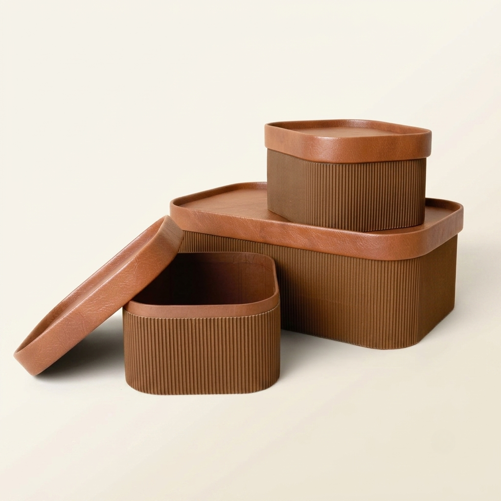 3 - Decorative Storage Boxes Timeless Design